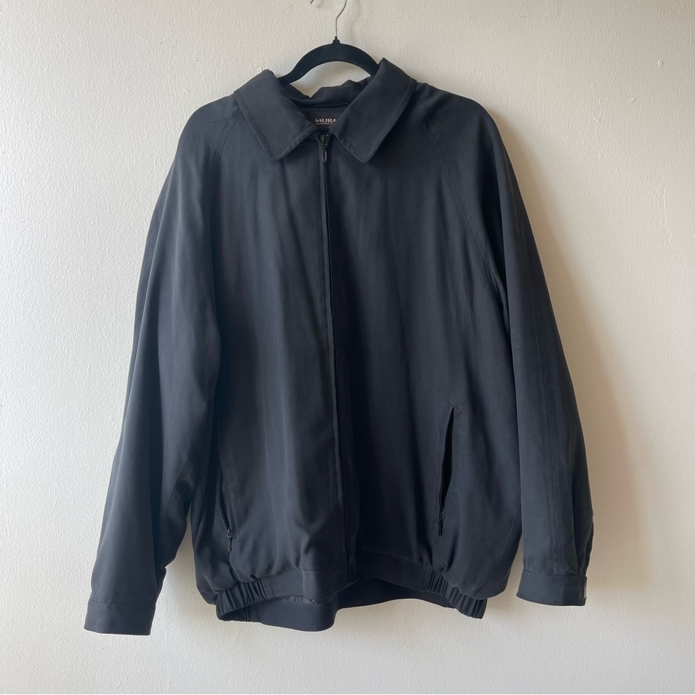 Men's Black Bomber This Jacket